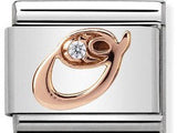 430310/15 Classic 9ct Rose Gold Letter O