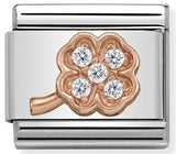 430302/14 Classic Bonded Rose Gold Clover  Rich