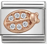 430302/15 Classic Bonded Rose Gold Ladybird Rich