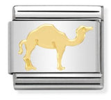 030112/34 Classic S/steel,bonded yellow gold Camel