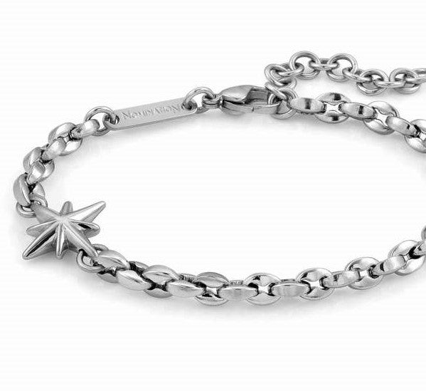 027500/014 Steel ATLANTE bracelet Wind Rose