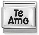330109/10 Classic silvershine Te Amo