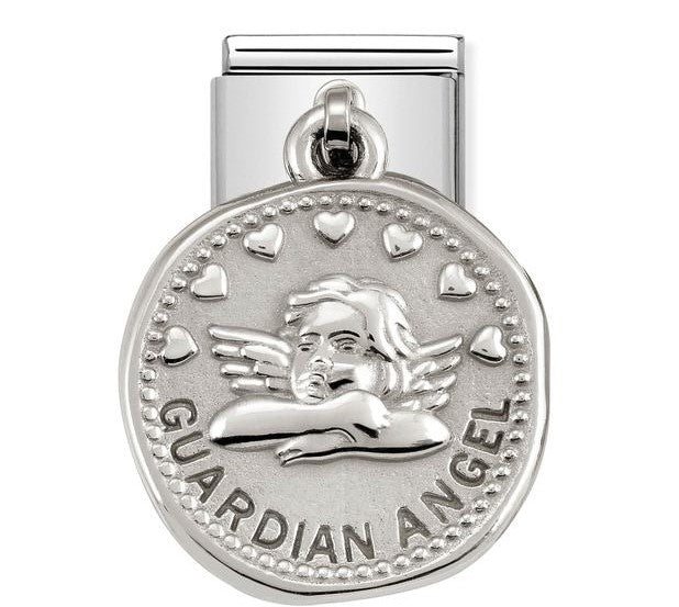 331804/21 Classic CHARMS WISHES steel & silver 925 Guardian Angel