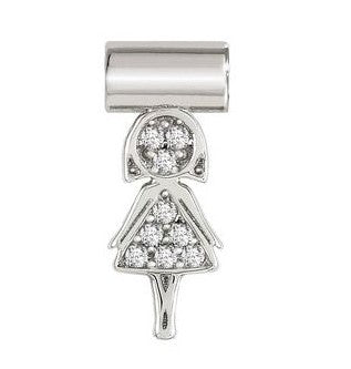 147116/035 SeiMia ,silver &CZ Mum 147116/035