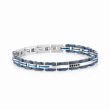 028302/007 STRONG bracelet, steel, ceramic. CZ  Mixed 4