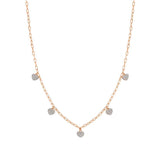 147913/022 EASYCHIC necklace ed, LOVE, 925 silver,CZ.RICH RoseGold WHITE heart