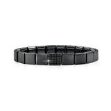 239102/04 GLAM bracelet,1 symbol BLACK finish Small grid