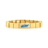 239103/17 GLAM bracelet, 1 symbol, YELLOW GOLD finish,Double Link WOW