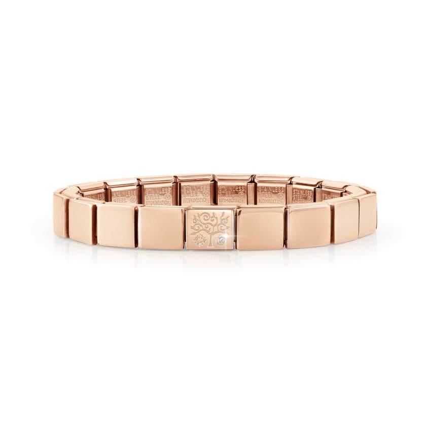 239104/07 GLAM bracelet, 1 symbol ROSE GOLD finish Tree