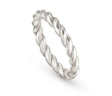 ENDLESS ring,925 silver Rope,Size 13
