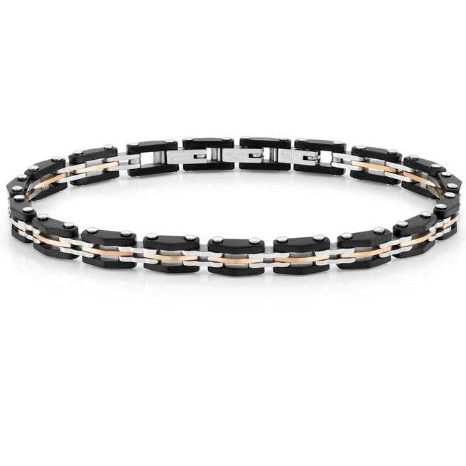 STRONG bracelet ed. DIAMOND,BLACK Rose Gold 028314/011