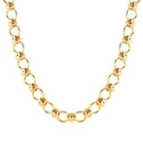 UNCONDITIONALLY necklace, steel LONG Yellow Gold
