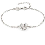 RAYOFLIGHT bracelet  925 silver CZ Heart