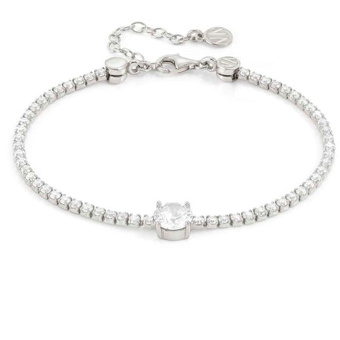 CHIC & CHARM JOYFUL ed. bracelet in 925 silver and cz (CENTRAL) Silver
