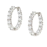 CHIC & CHARM JOYFUL ed. earrings in 925 silver and cz Silver