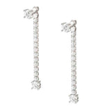 CHIC & CHARM JOYFUL ed. earrings in 925 silver and cz (PENDANTS) Silver