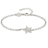 TRUEJOY bracelet in 925 silver and cubic zirconia Star