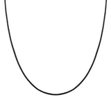 SEIMIA necklace ed. CANDY in 925 silver and fabric BLACK