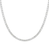 CHIC & CHARM JOYFUL ed. necklace in 925 silver and cz (E) Silver