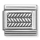 330102/61 Classic PLATES steel, 925 sterling silver Chains