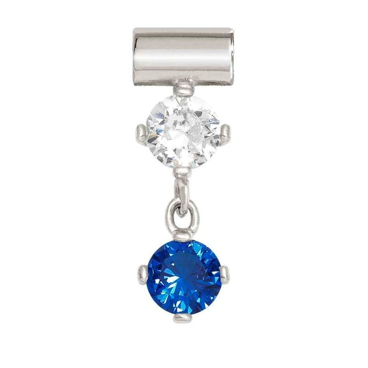 SEIMIA ed. CANDY SYMBOLS  925 silver,cz Pendant BLUE148827/012
