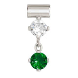 SEIMIA ed. CANDY SYMBOLS,925 silver,cz Pendand GREEN 148827/014