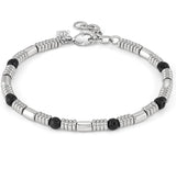 INSTINCTSTYLE bracelet ed. STONES.steel , LAVA STONE