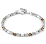 INSTINCTSTYLE bracelet ed. STONES steel  TIGER EYE