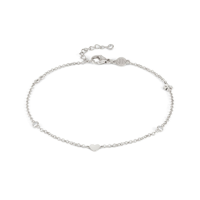 ANKLETS anklet  925 sterling silver  cz Mixed