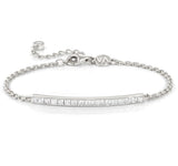 CARISMATICA bracelet  925 sterling silver  cz WHITE fin. Silver