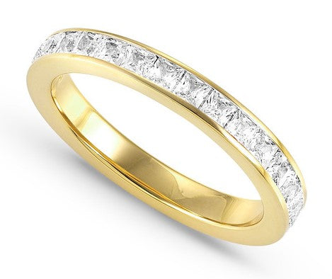CARISMATICA ring  925 sterling silver  cz fin. Yellow gold WHITE Size17