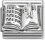 330101/85 Classic OXIDIZED SYMBOLS in st.steel  925 sterling silver Book