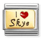 030231/72 Classic 18ct Gold & Steel  I Love Sky
