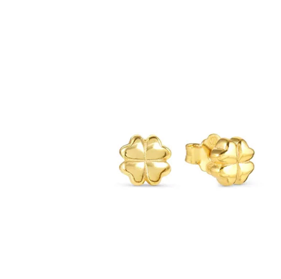 241307 003 ARMONICA EARRINGS, FOUR-LEAF CLOVER