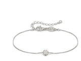 241302 001 ARMONICA BRACELET WITH FOUR-LEAF CLOVER