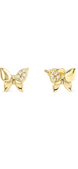 242304 042 PETIT SPARKLE EARRINGS, BUTTERFLY