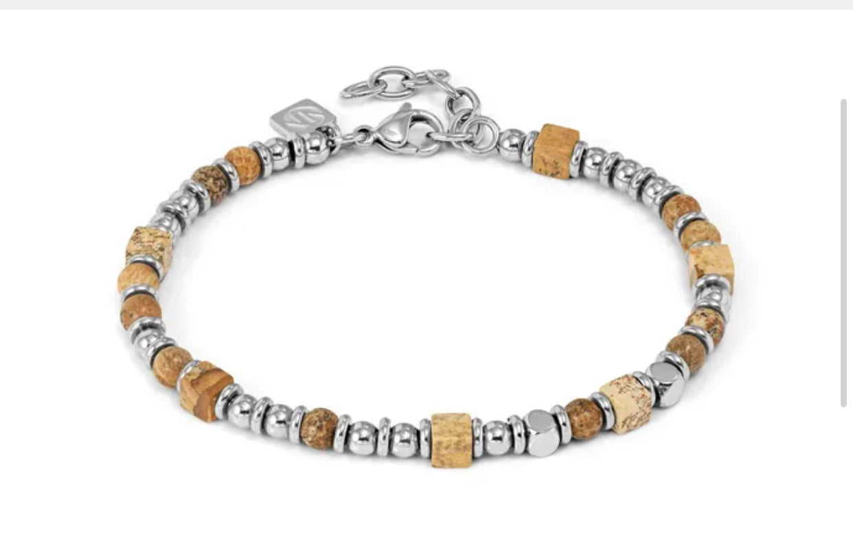 027935 088 INSTINCTSTYLE INFINITY BRACELET, COLOURED STONES