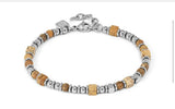 027935 088 INSTINCTSTYLE INFINITY BRACELET, COLOURED STONES