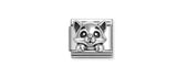 COMPOSABLE CLASSIC LINK CAT, OXIDISED SILVER