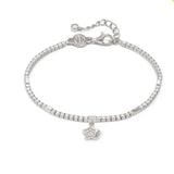 242302 007 PETIT SPARKLE TENNIS BRACELET, STAR