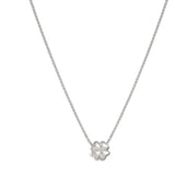 241304 001 ARMONICA NECKLACE WITH FOUR-LEAF CLOVER