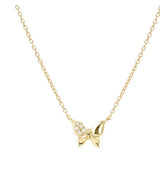 242303 042 PETIT SPARKLE NECKLACE, BUTTERFLY