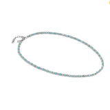 027933 003 INSTINCTSTYLE SEA ED. NECKLACE, COLOURED STONES