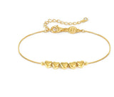 241303 006 ARMONICA BRACELET, 5 HEARTS