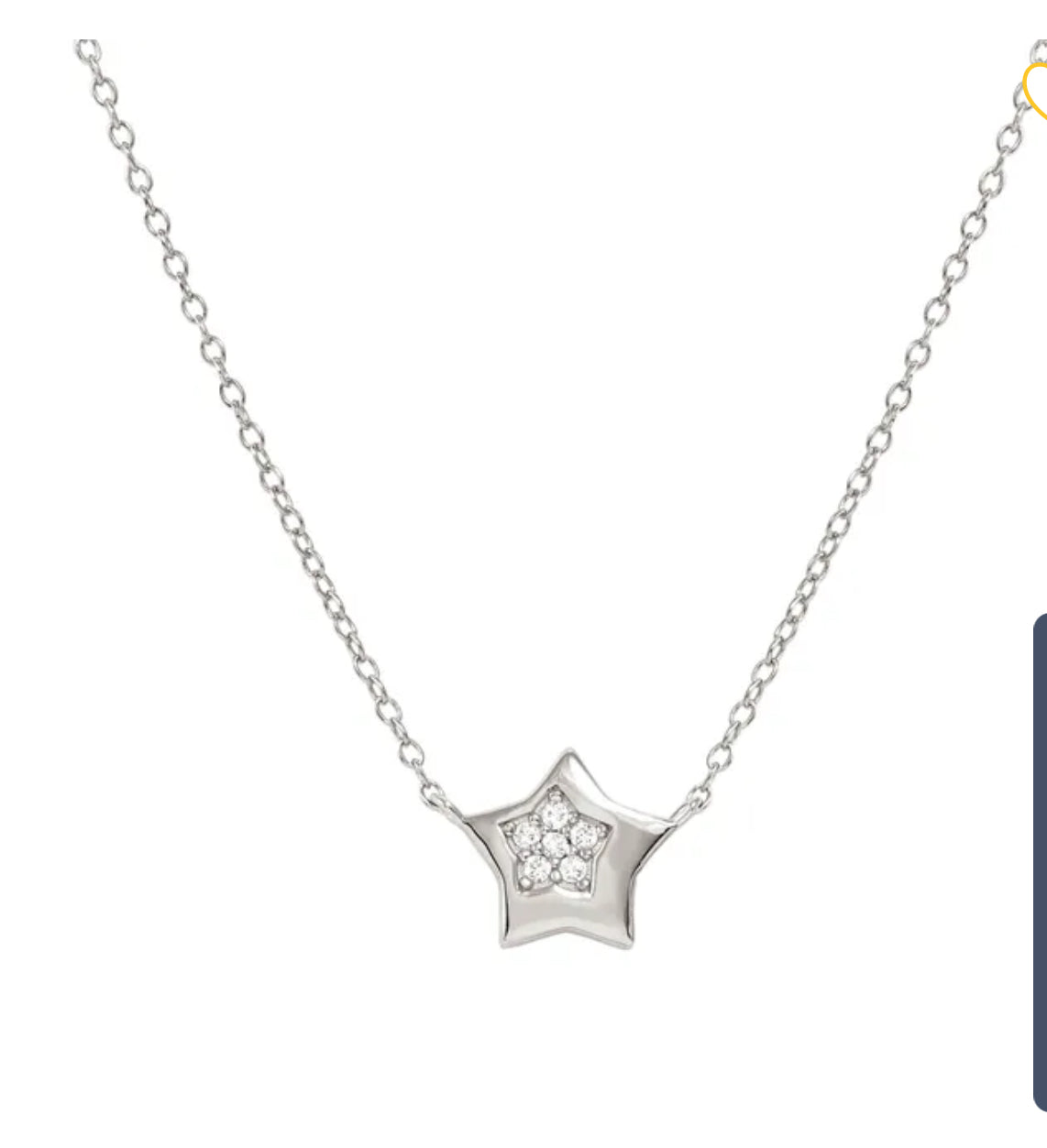 242303 007 PETIT SPARKLE NECKLACE, STAR