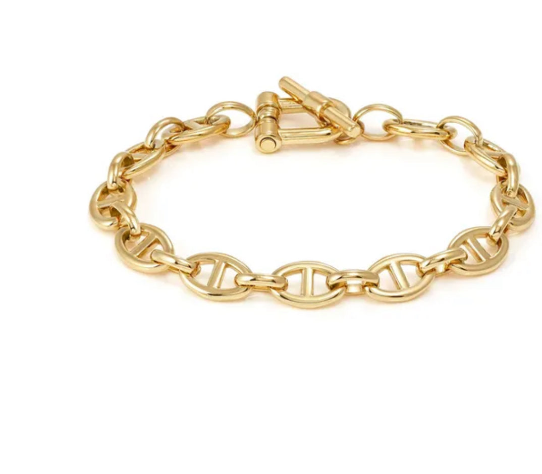 134302 012 ECCLECTICA BRACELET, T-BAR CLOSURE