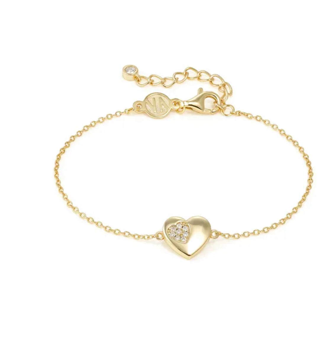 242300 006 PETIT SPARKLE BRACELET, HEART