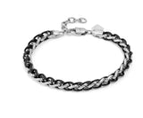 028946 030 B-YOND HYPER ED. BRACELET, 2 TONE BRAID