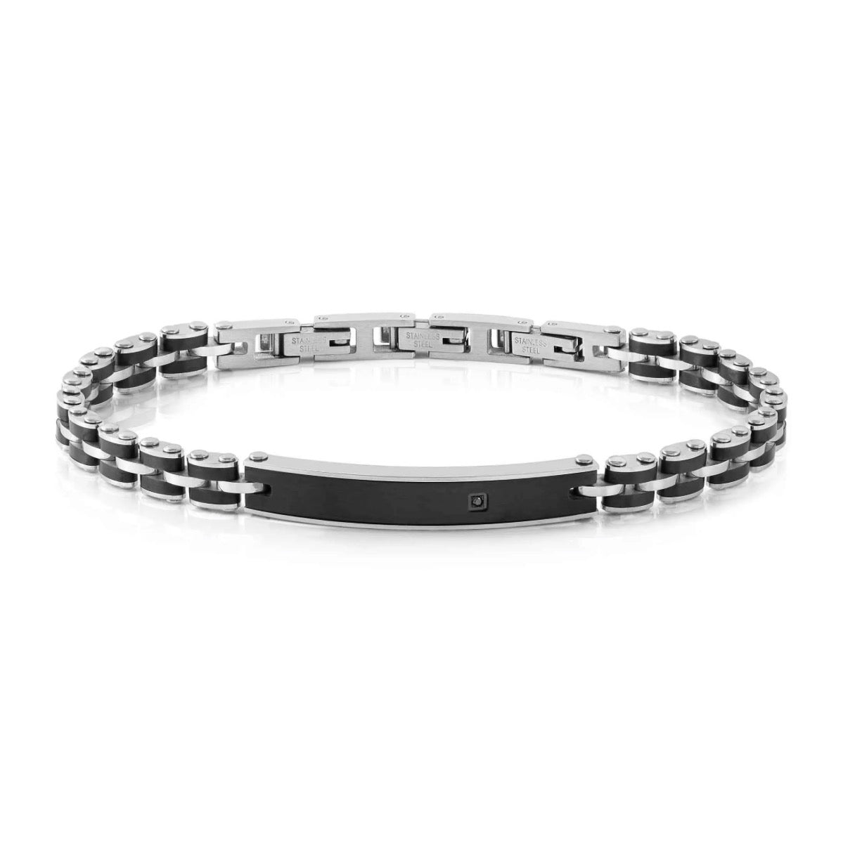 028324 030 STRONG DIAMOND BRACELET, BLACK DIAMOND