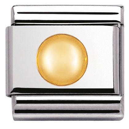 030110/13 Classic S/Steel,Bonded Yellow  Big dot